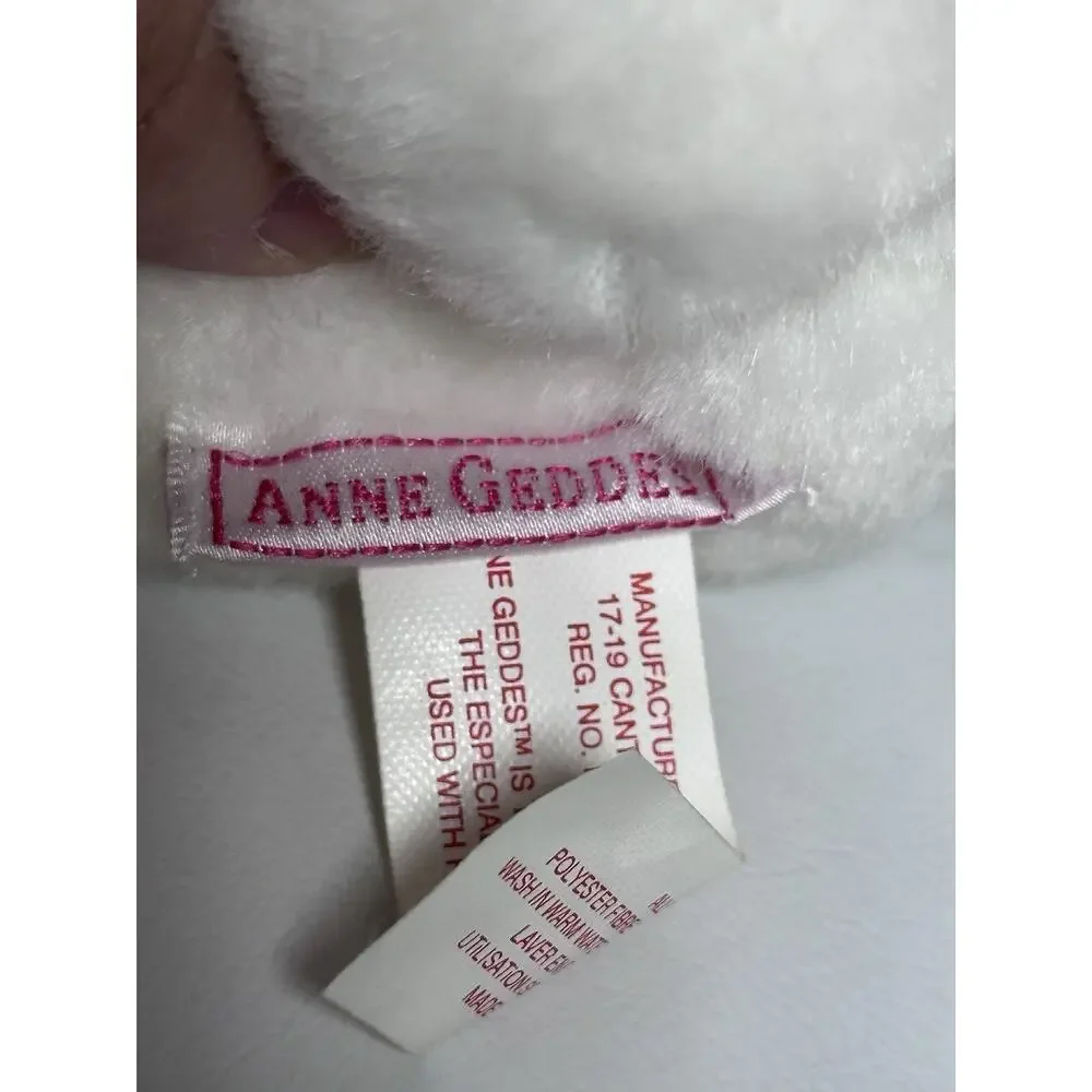 Anne Geddes Baby Bunny in Chocolate Easter Egg Figurine Collectible Easter